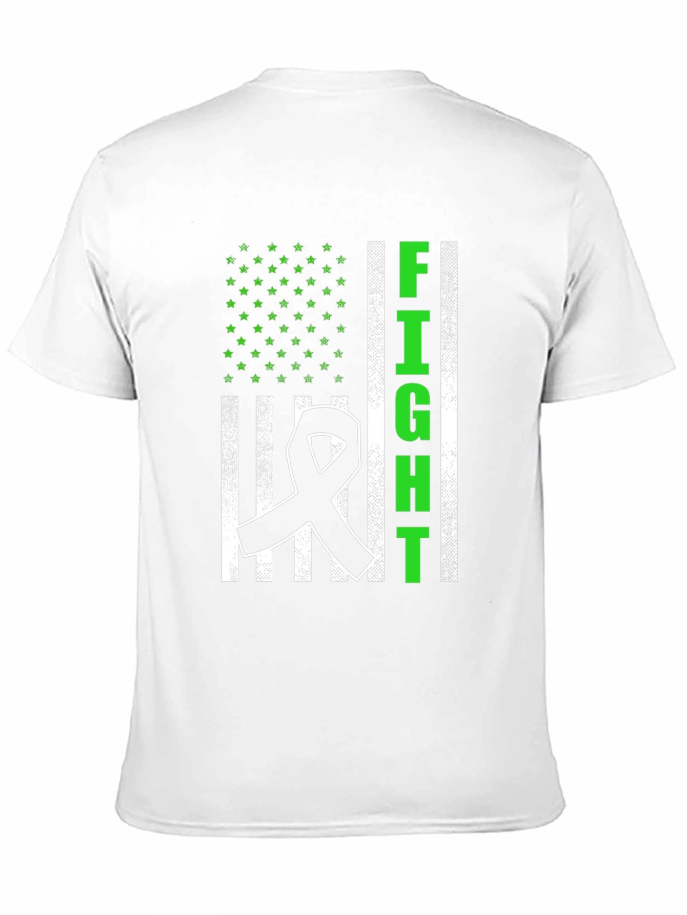 Fight Ribbon Graphic Tee - Awareness Shirt