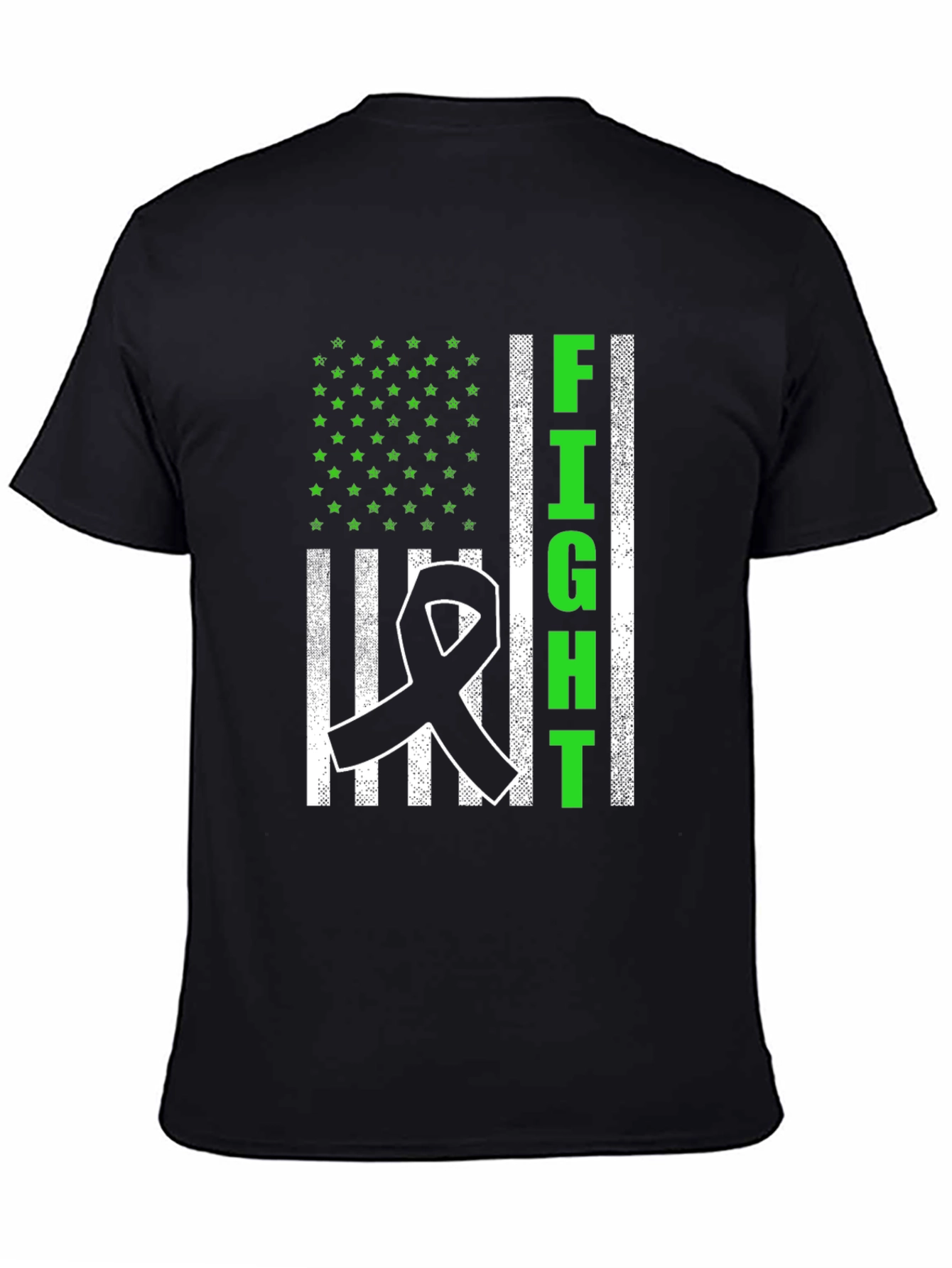 Fight Ribbon Graphic Tee - Awareness Shirt