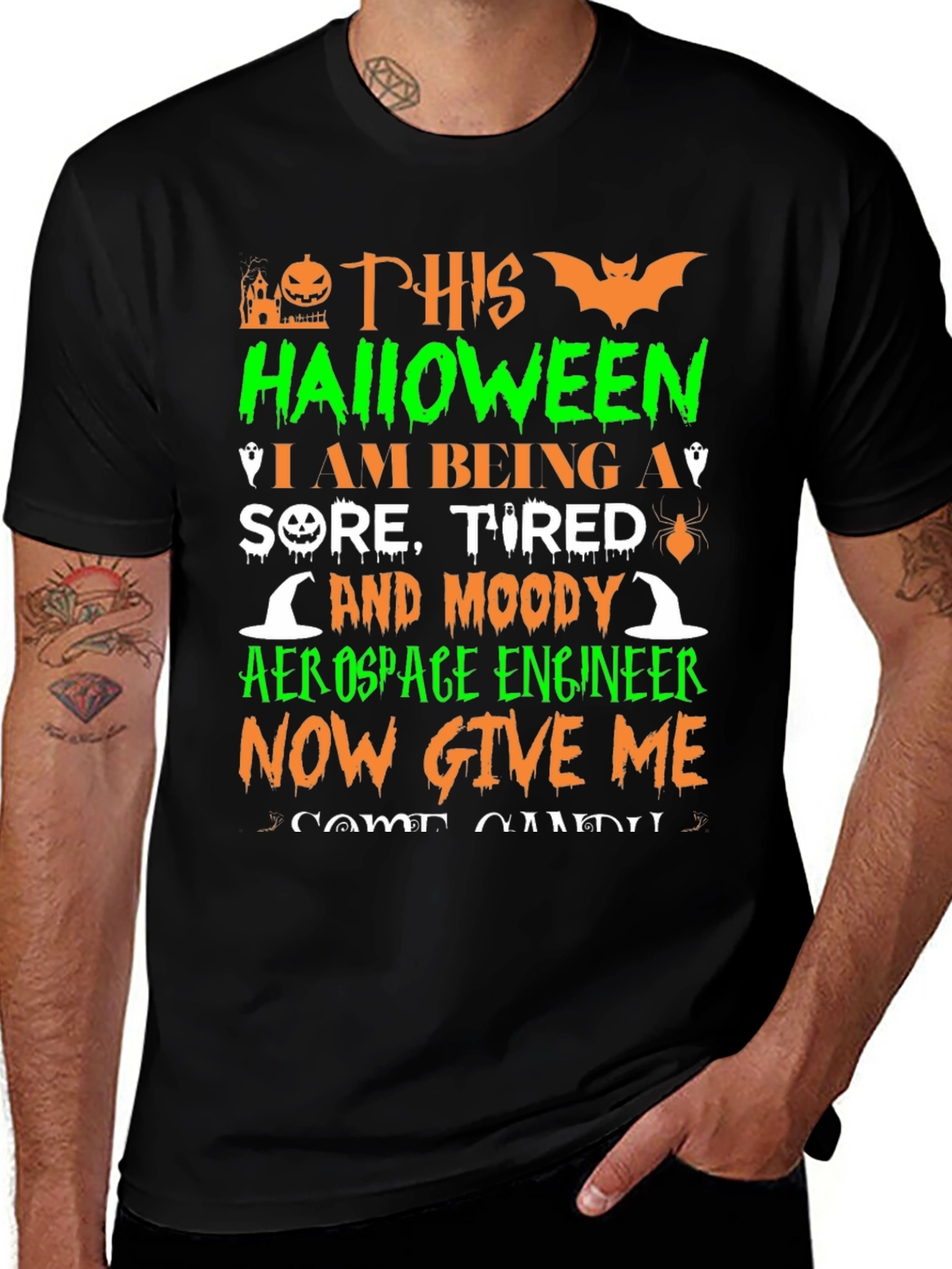 Halloween Aerospace Engineer T-Shirt