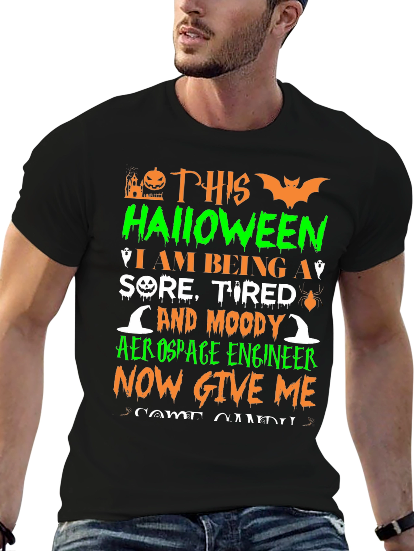 Halloween Aerospace Engineer T-Shirt