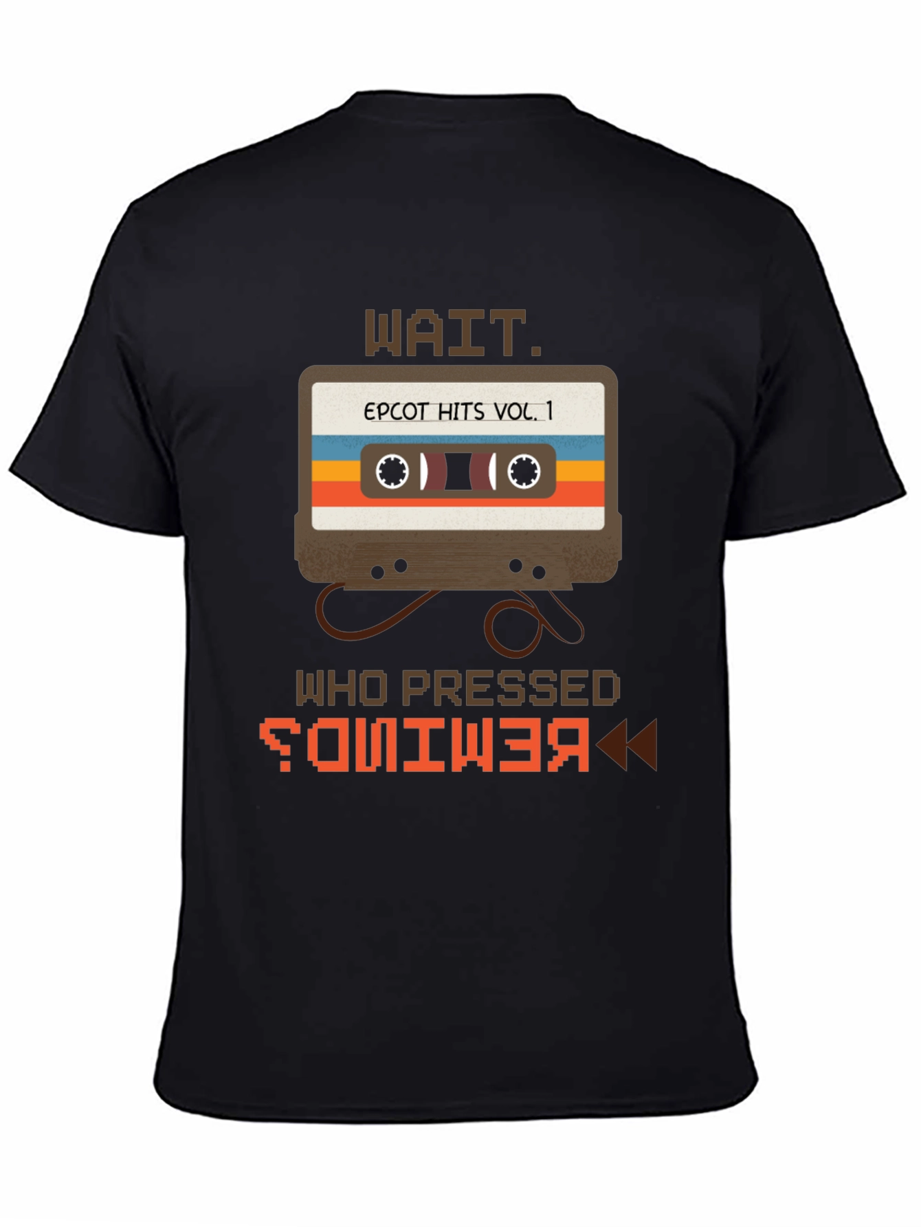 Epcot Hits Remix Retro Cassette Tape T-Shirt