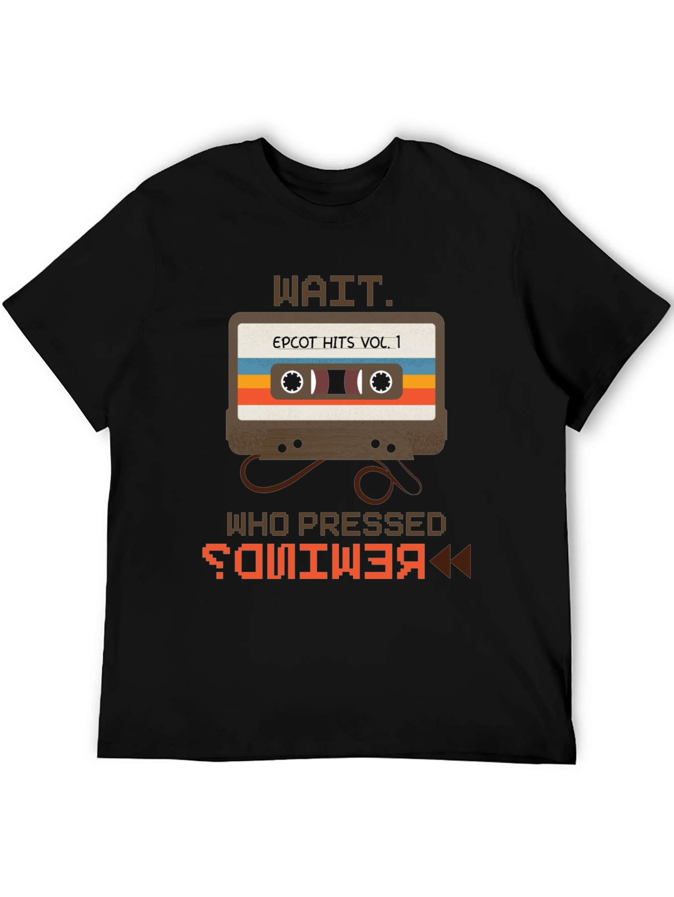 Epcot Hits Remix Retro Cassette Tape T-Shirt