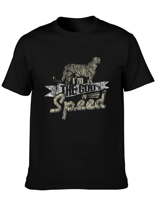 Im the God of Speed Cheetah Graphic Tee