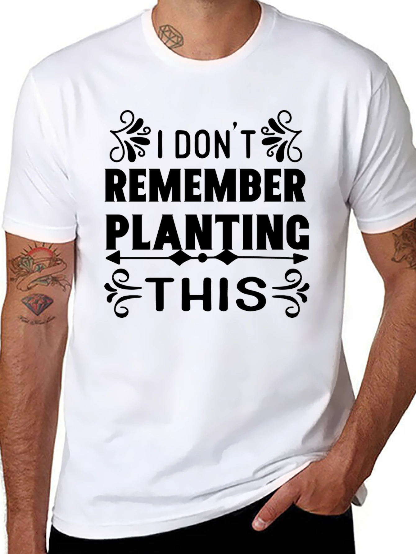 Funny Gardening T-Shirt: I Dont Remember Planting This