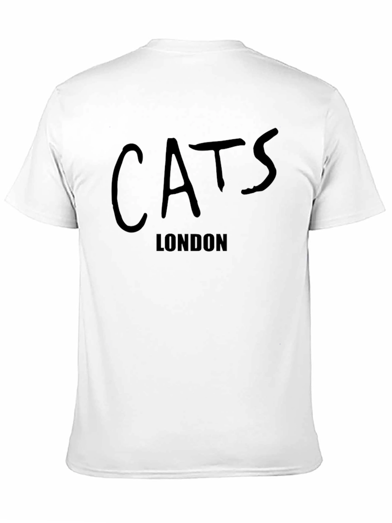 CATS London T-Shirt - Black Crew Neck Tee