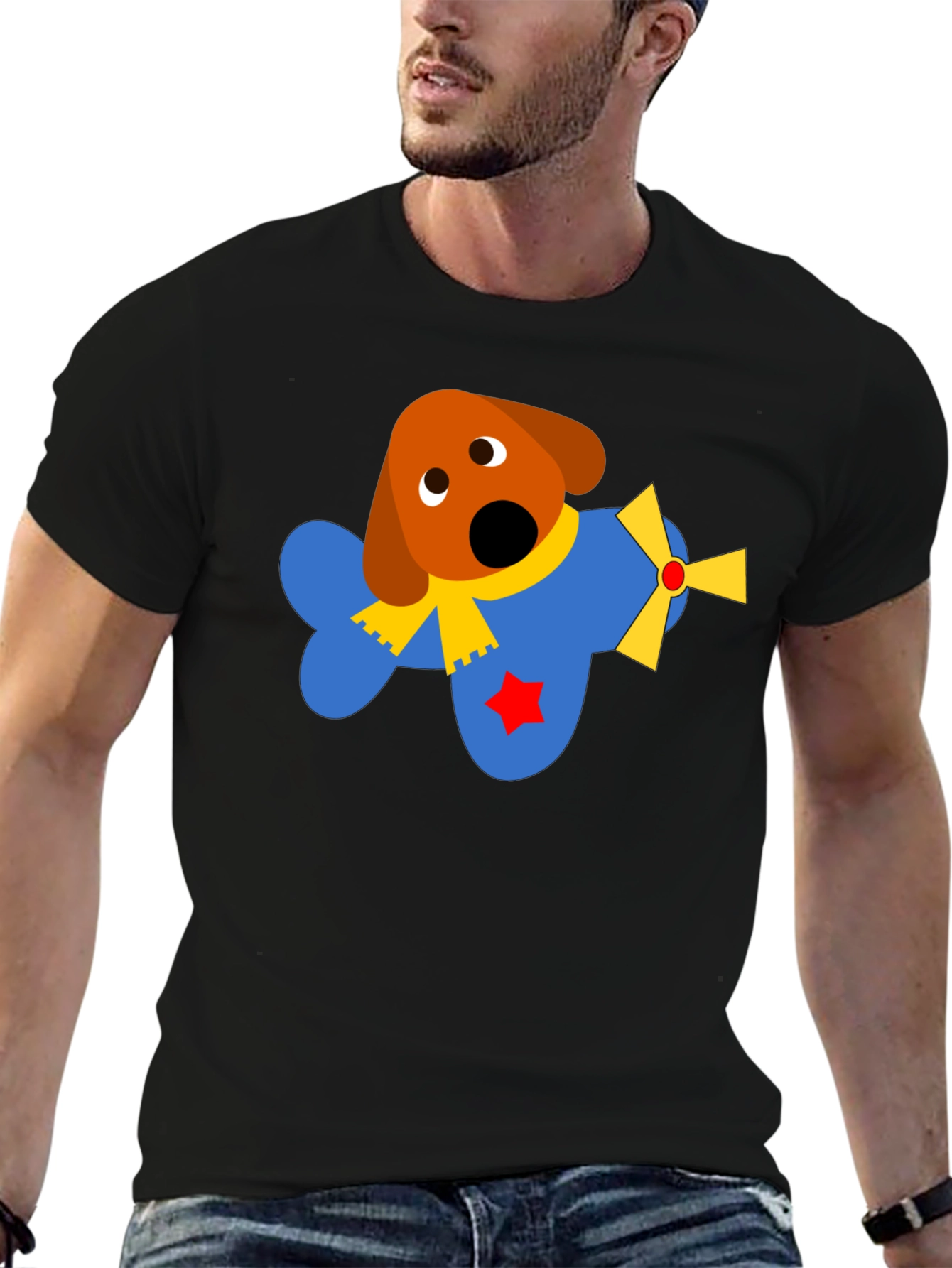 Dog Airplane T-Shirt - Fun & Unique Graphic Tee