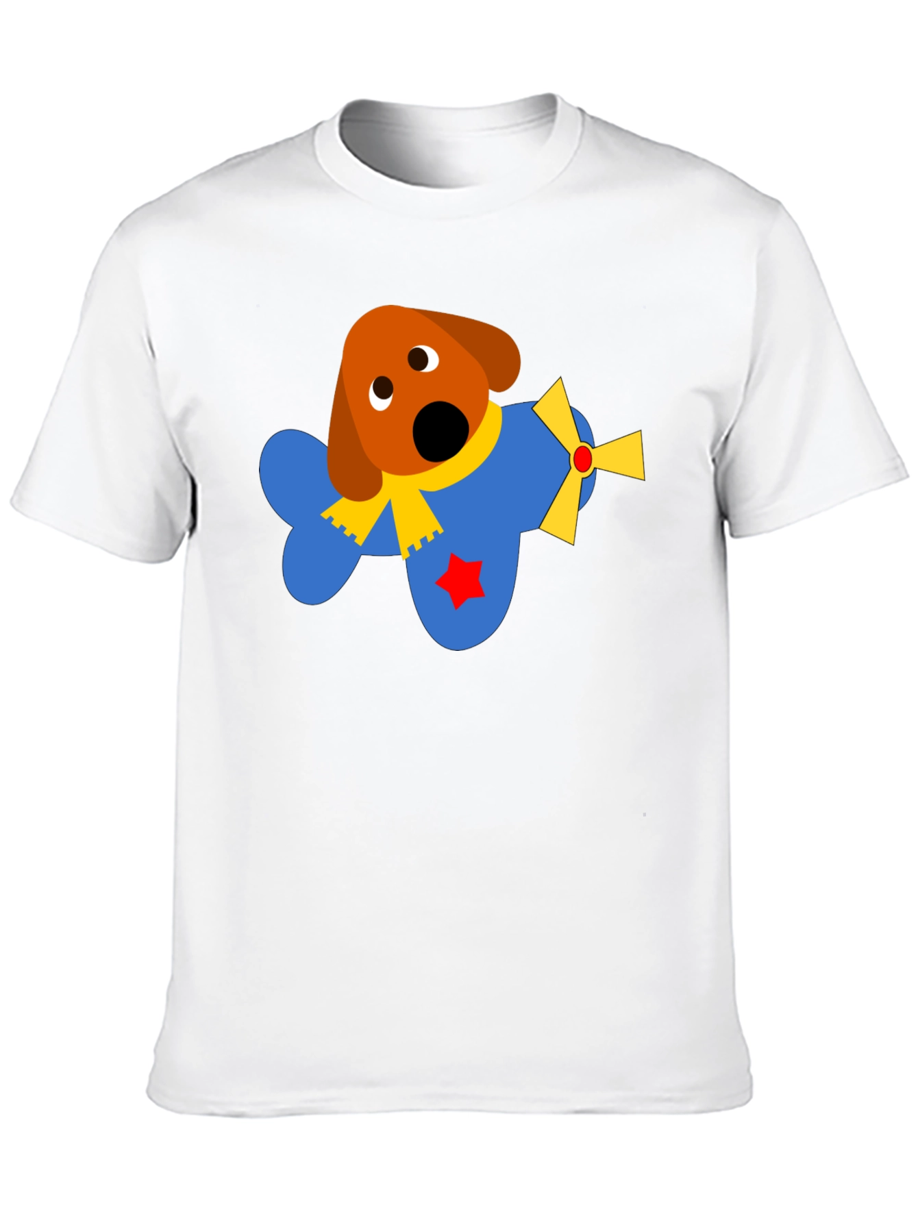 Dog Airplane T-Shirt - Fun & Unique Graphic Tee