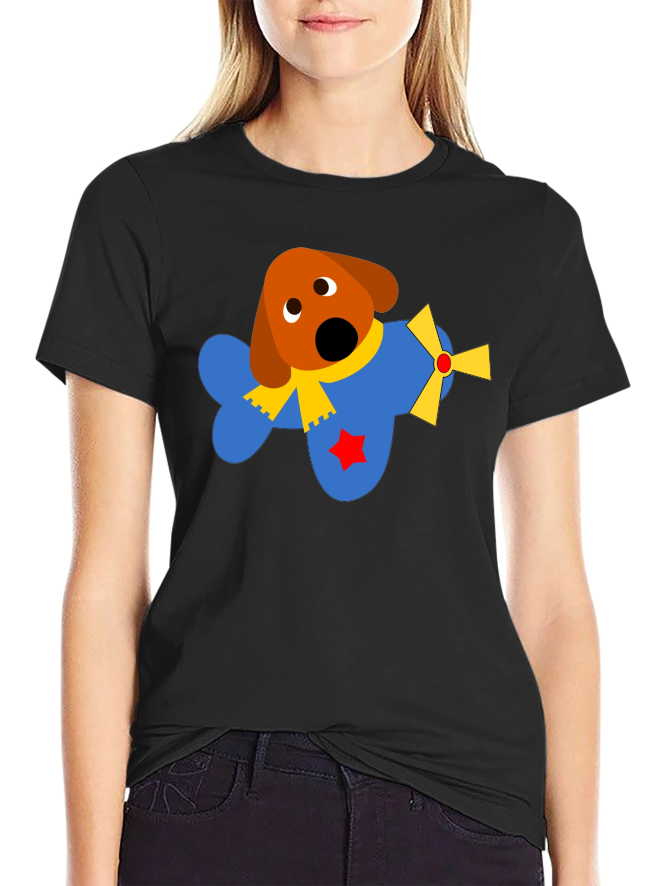 Dog Airplane T-Shirt - Fun & Unique Graphic Tee