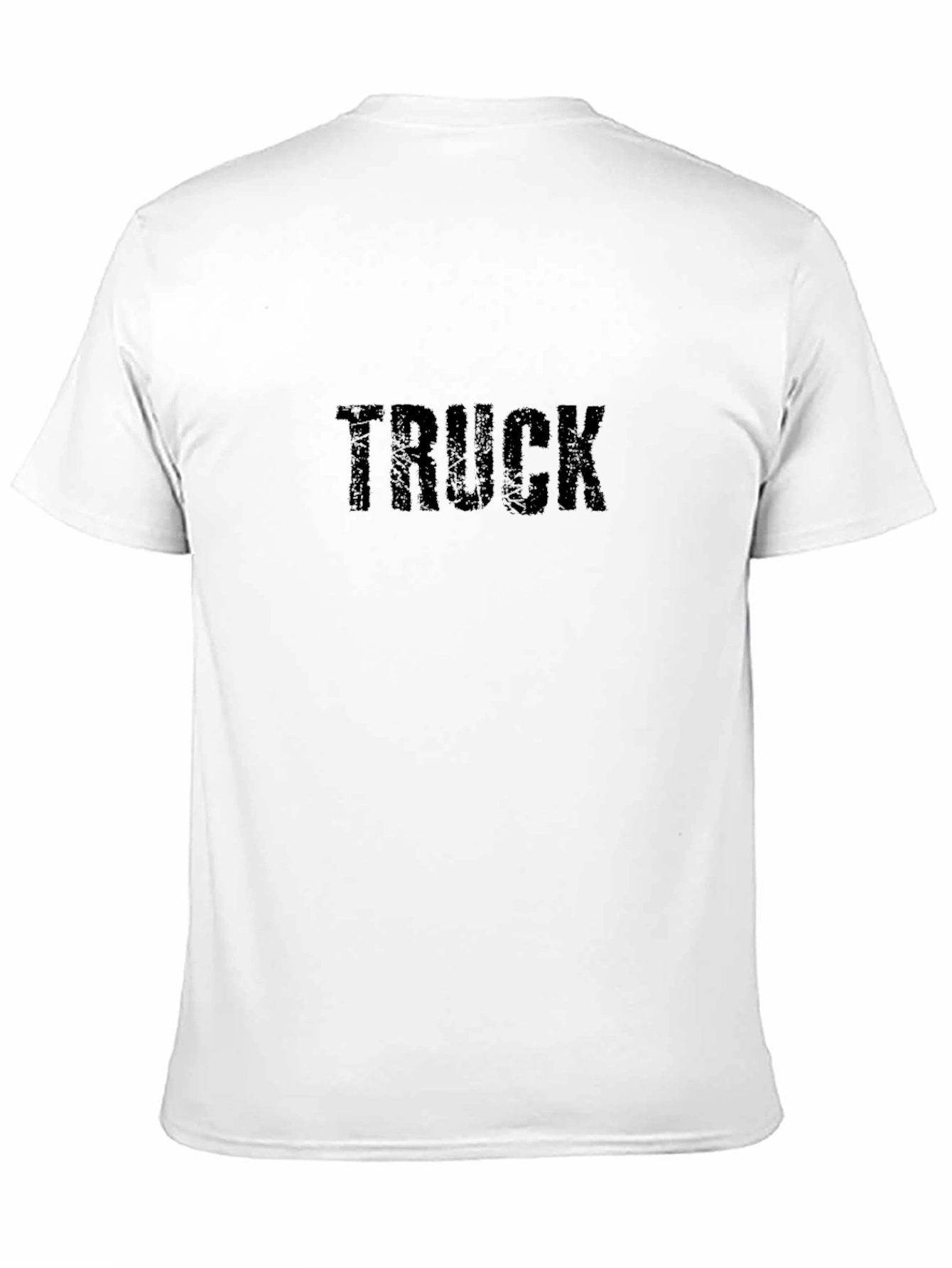 Truck Graphic Tee - Black Cotton Comfort