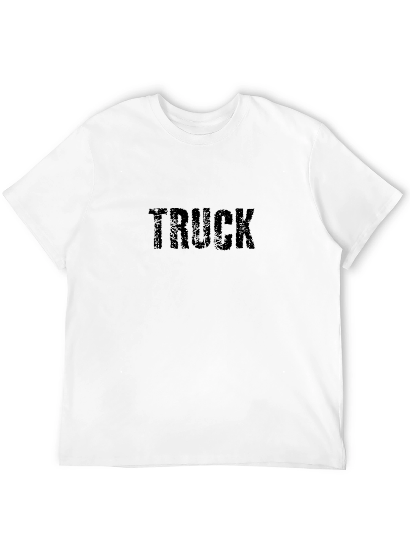 Truck Graphic Tee - Black Cotton Comfort