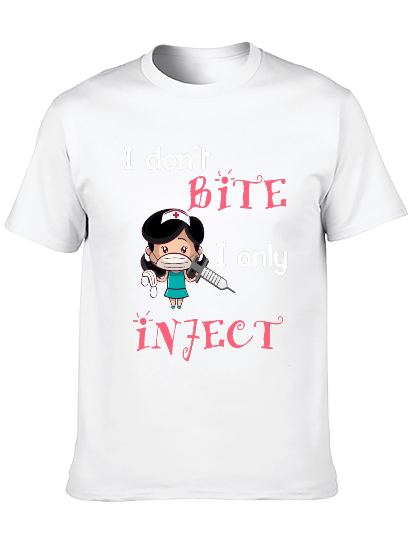 I Dont Bite I Inject Graphic Tee