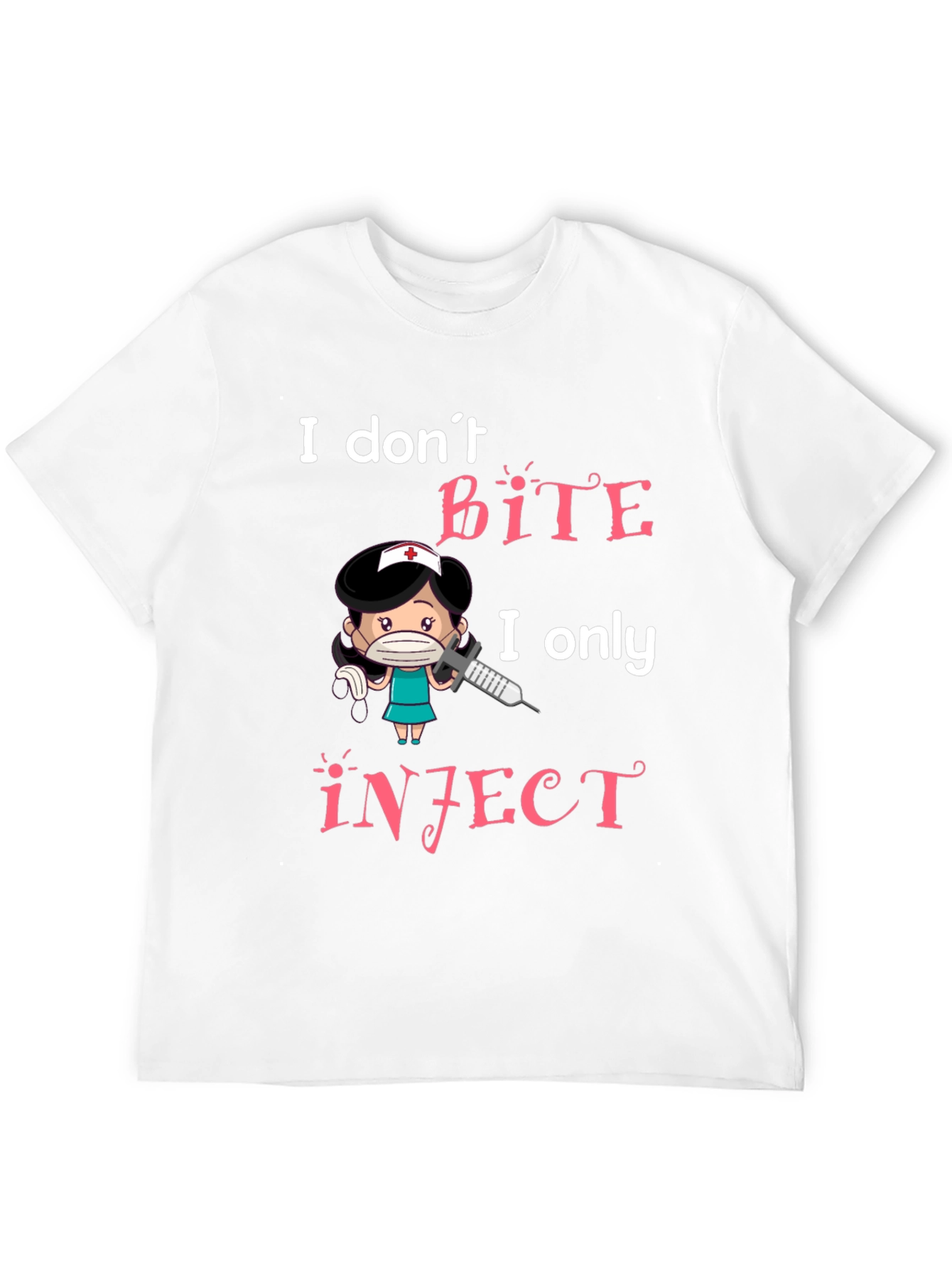 I Dont Bite I Inject Graphic Tee