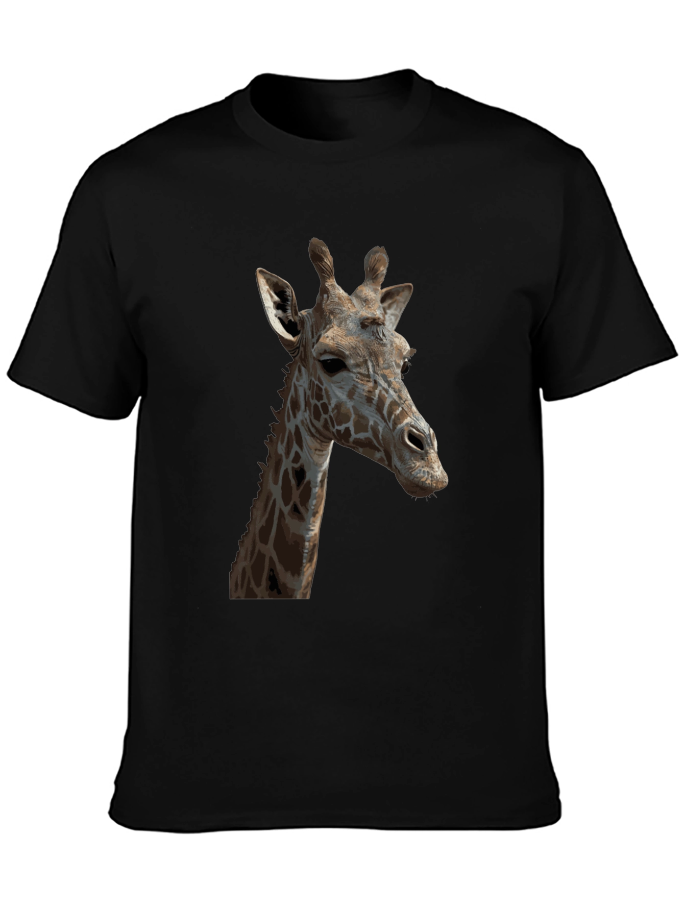 Giraffe Graphic T-Shirt - Stylish Animal Print Tee