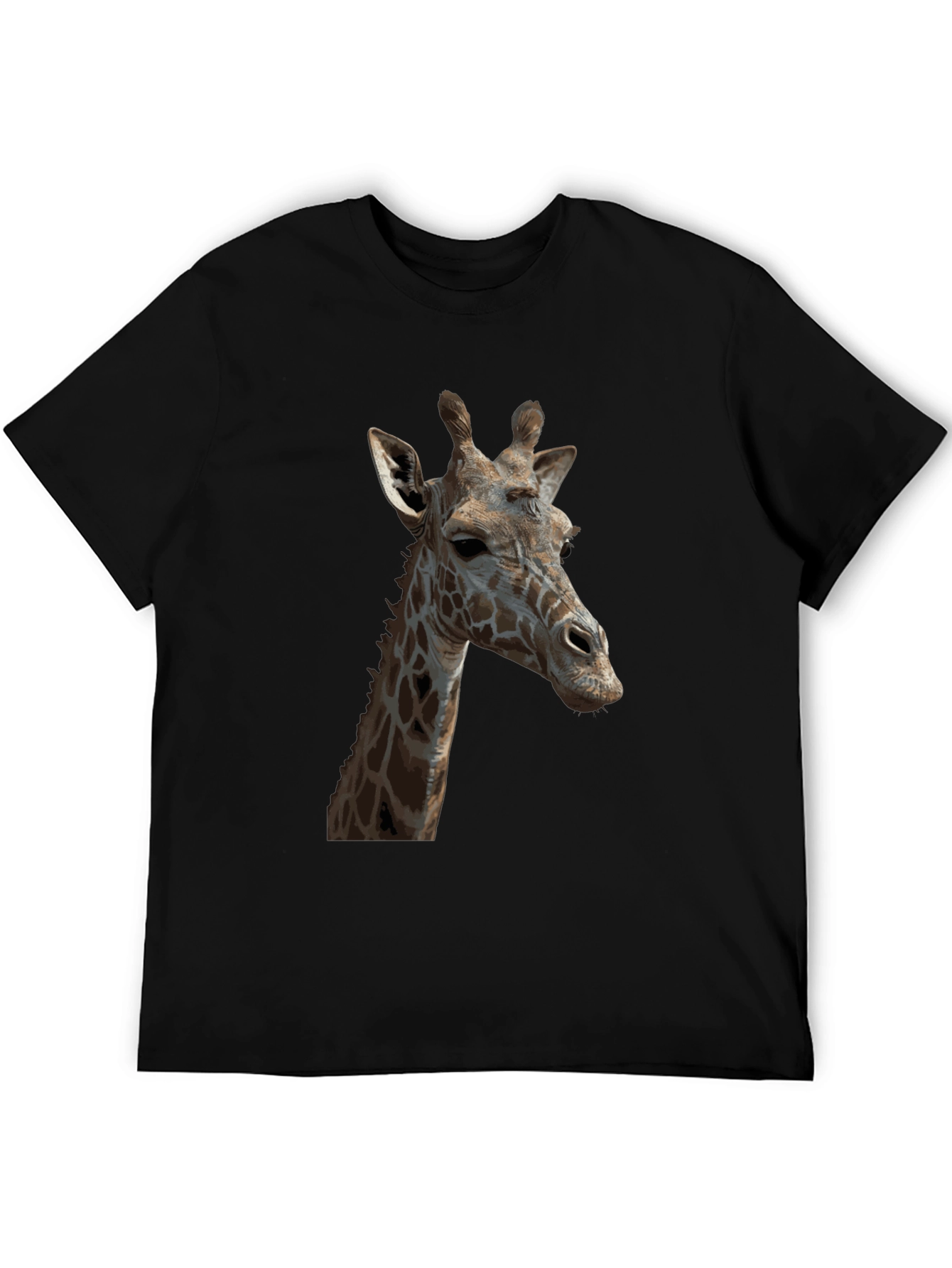 Giraffe Graphic T-Shirt - Stylish Animal Print Tee