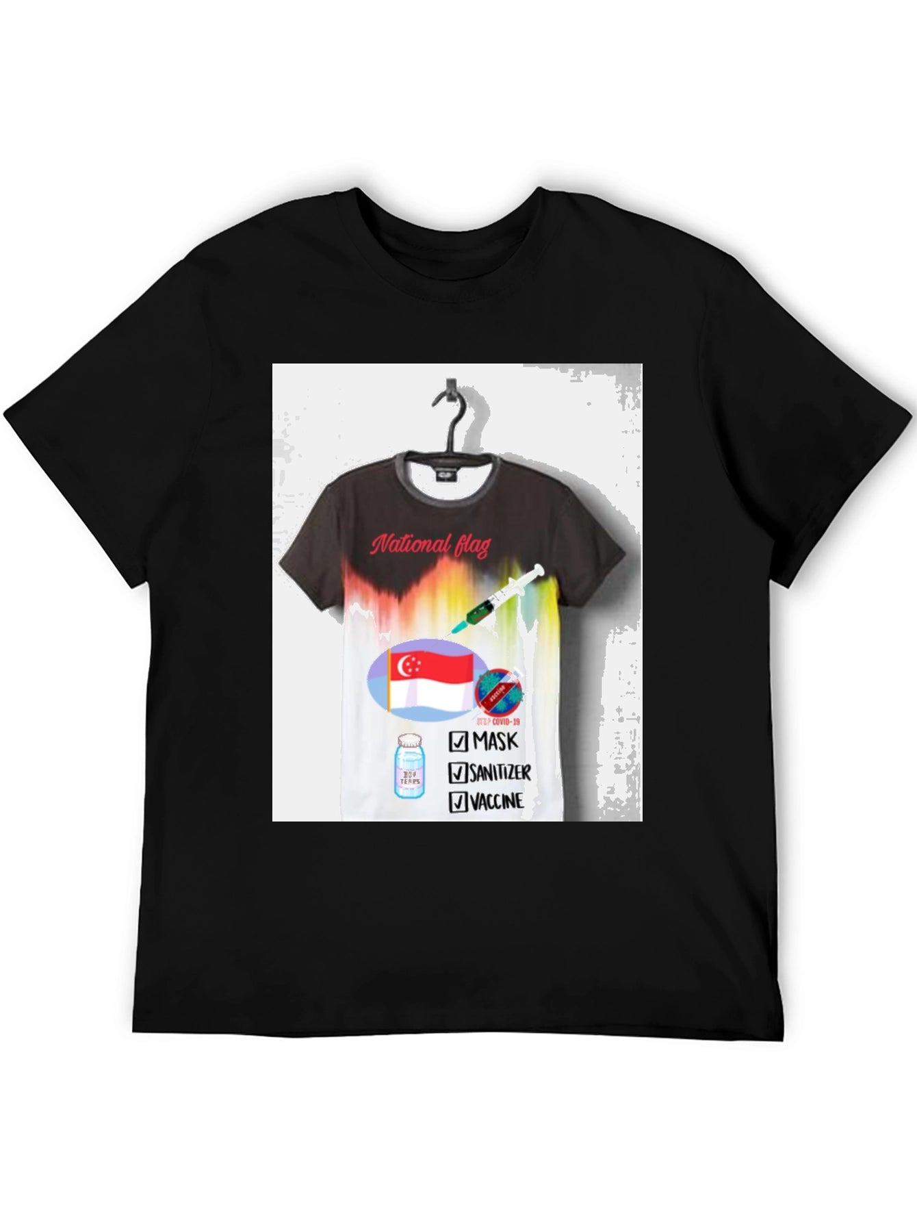 Patriotic Singaporean Protection T-Shirt