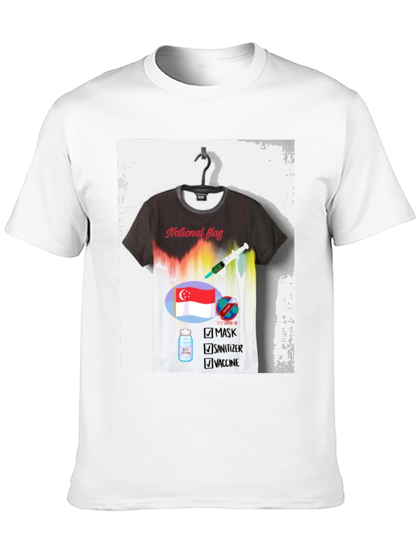 Patriotic Singaporean Protection T-Shirt