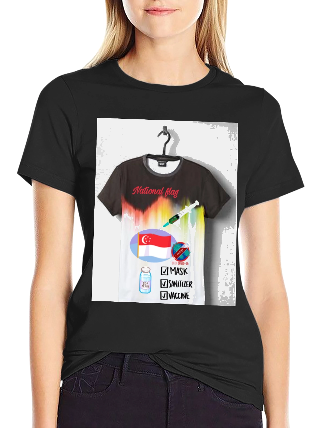 Patriotic Singaporean Protection T-Shirt