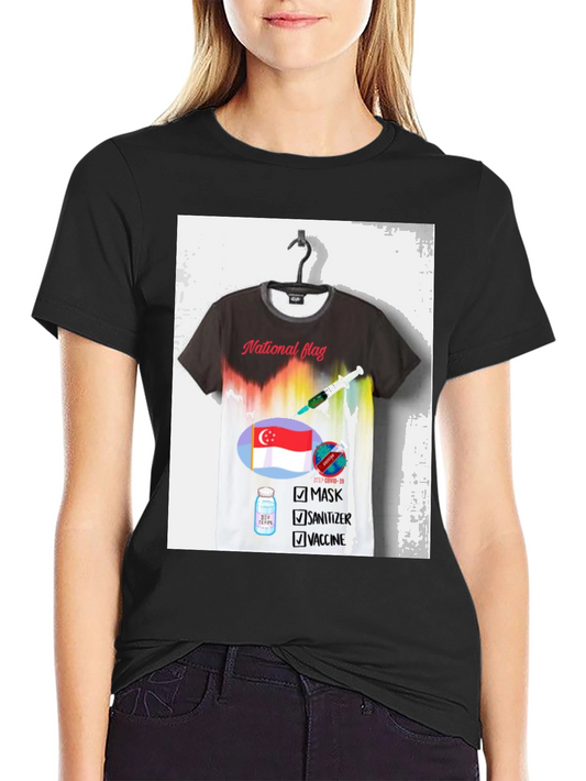 Patriotic Singaporean Protection T-Shirt