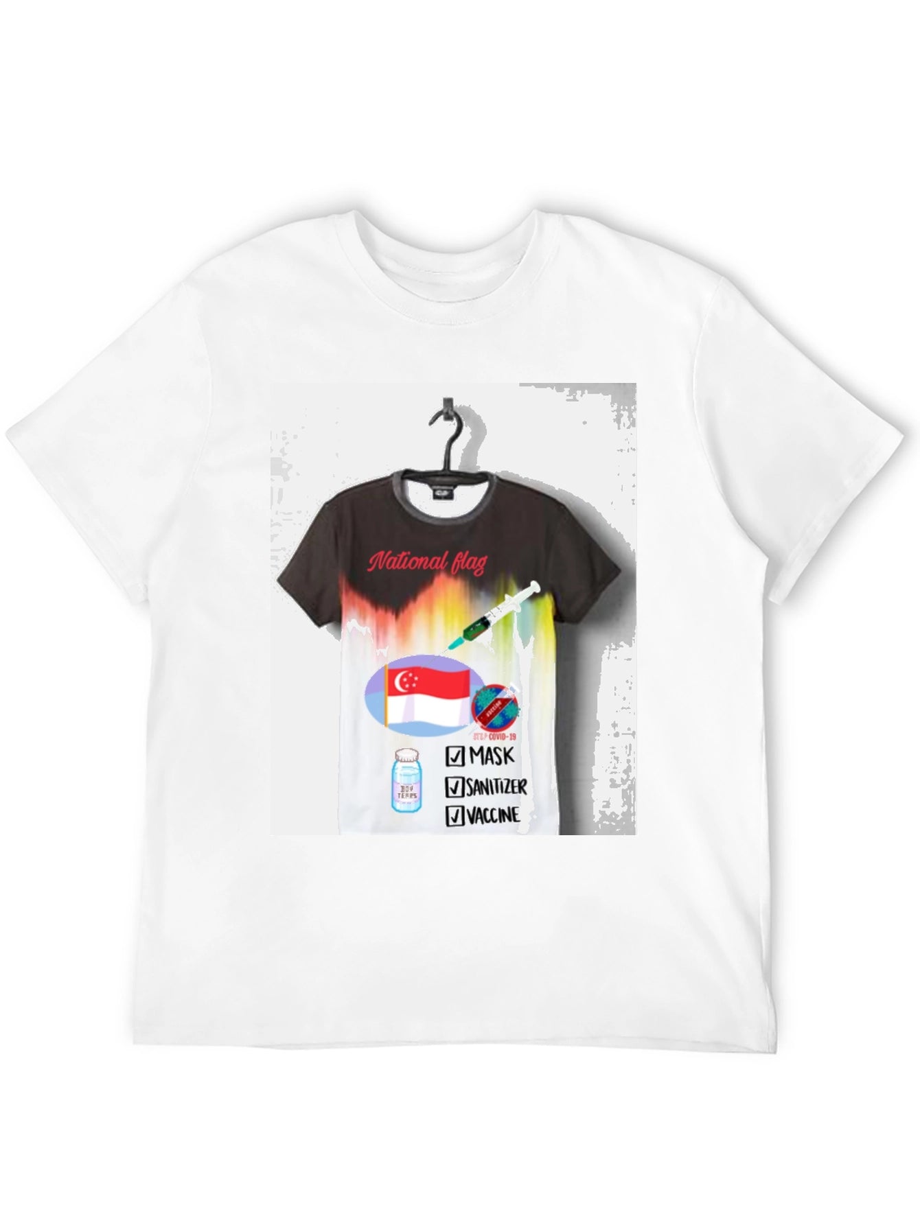 Patriotic Singaporean Protection T-Shirt