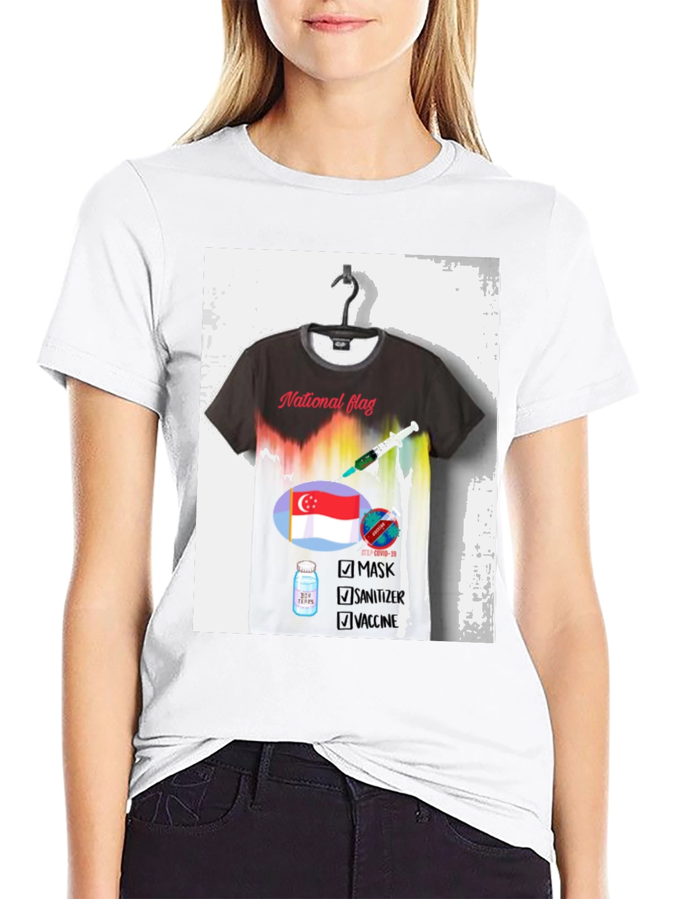 Patriotic Singaporean Protection T-Shirt