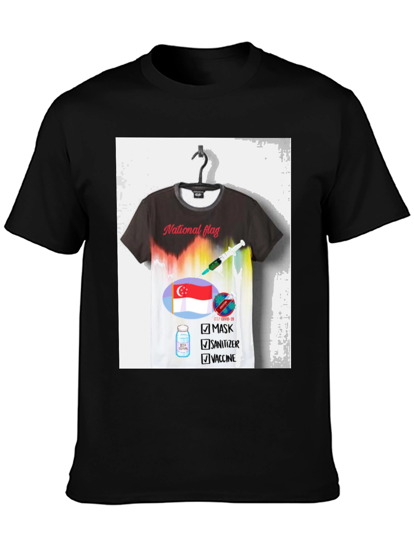 Patriotic Singaporean Protection T-Shirt