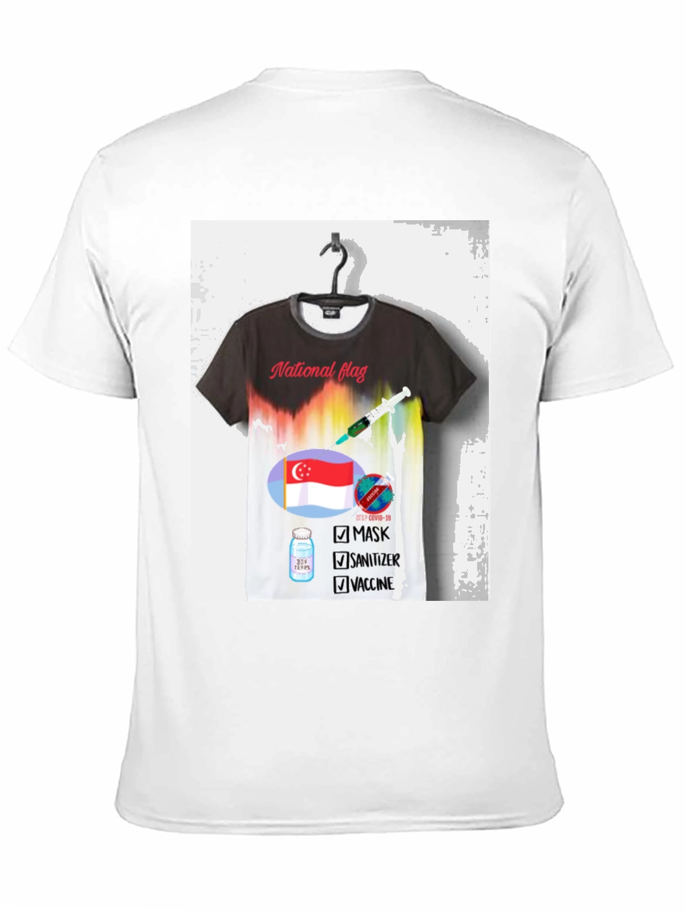 Patriotic Singaporean Protection T-Shirt