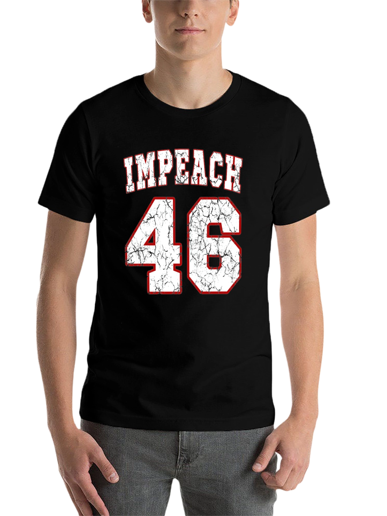 Impeach 46 T-Shirt - Political Statement Tee