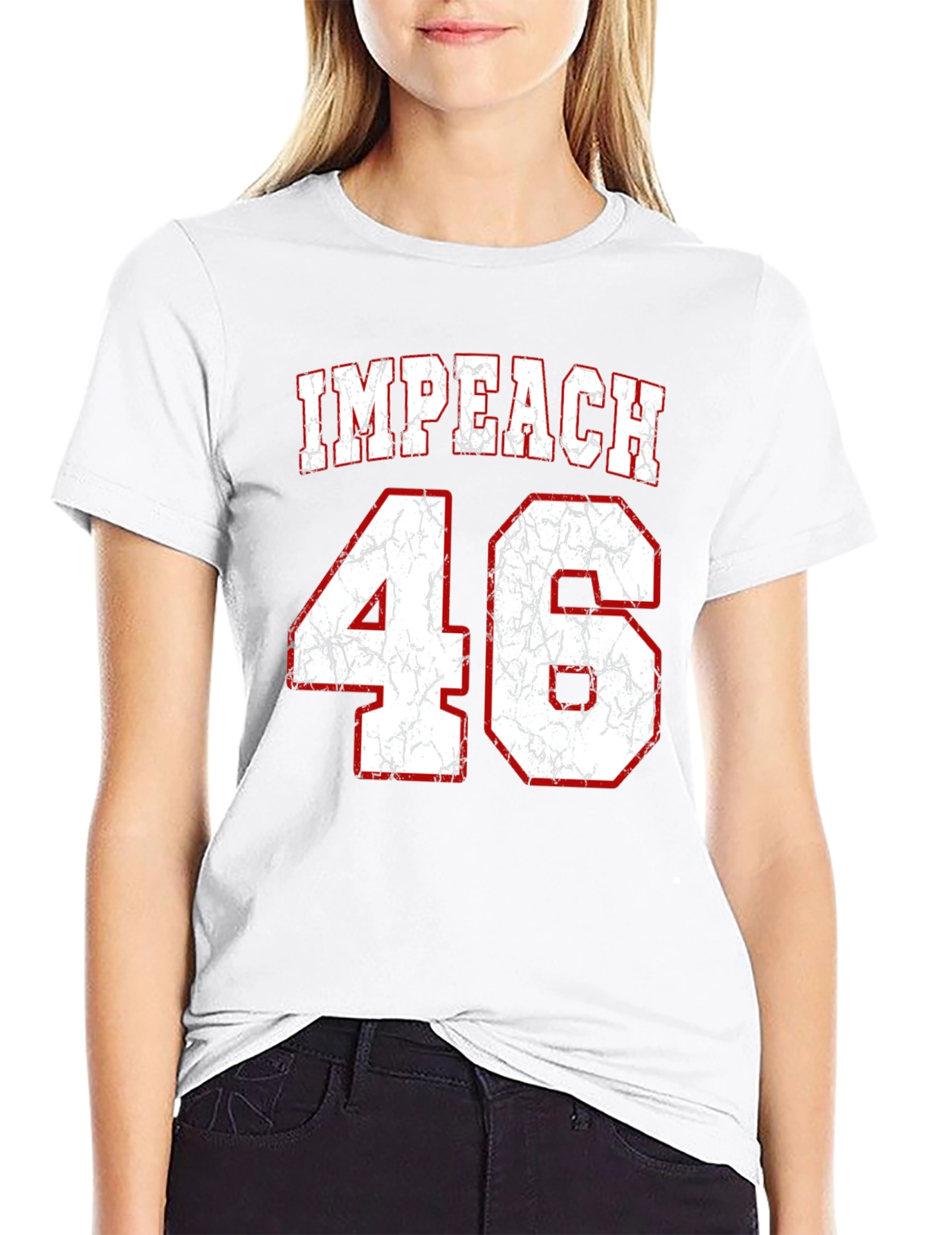 Impeach 46 T-Shirt - Political Statement Tee