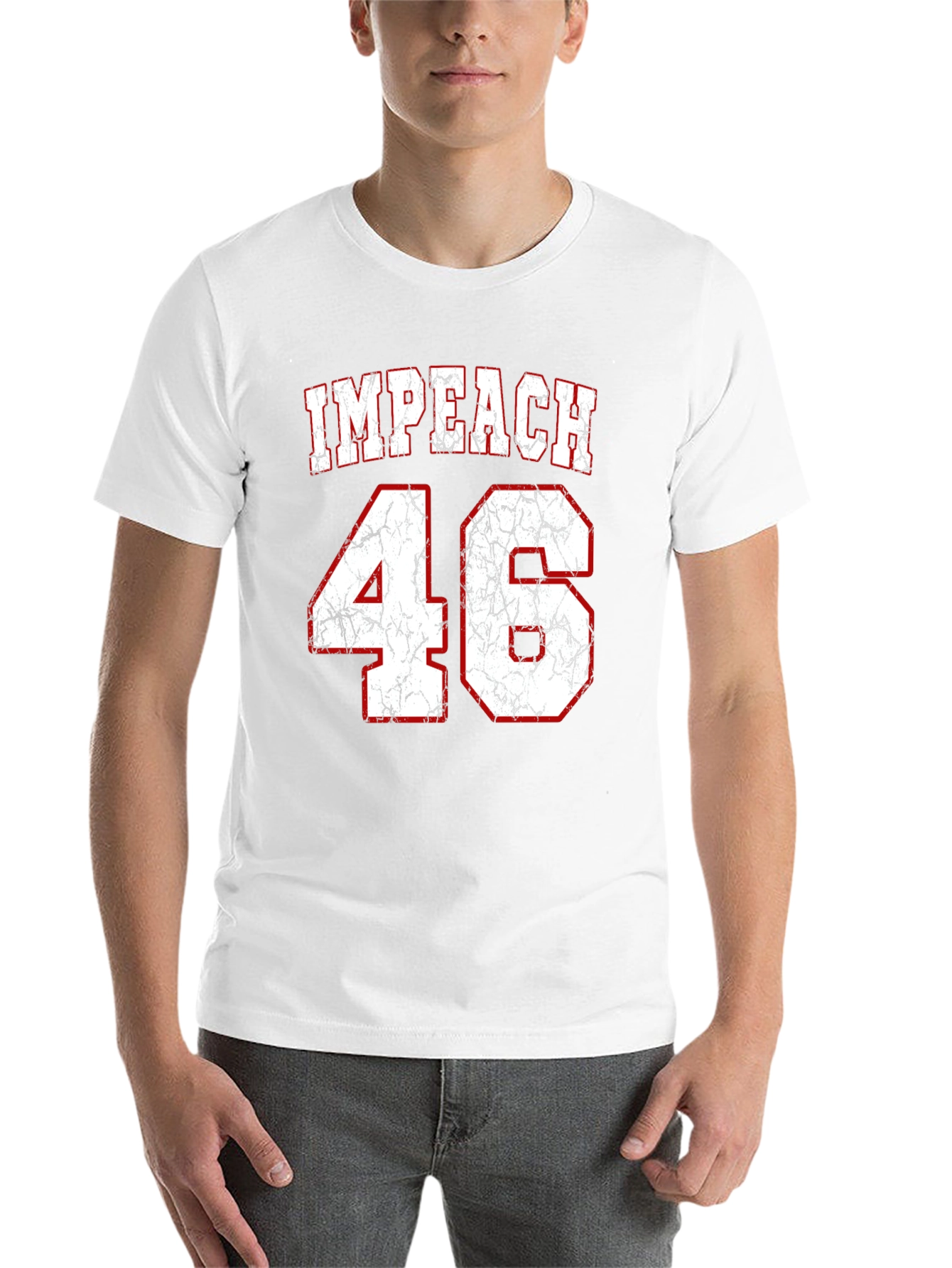 Impeach 46 T-Shirt - Political Statement Tee