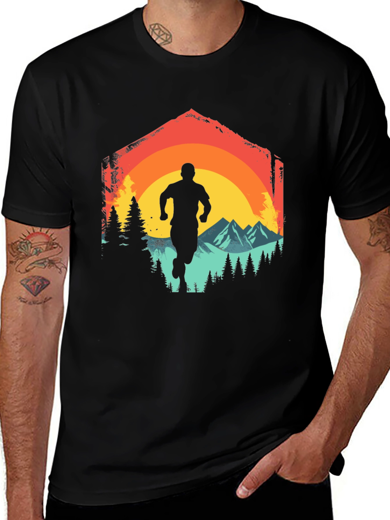 Retro Runner Graphic Tee