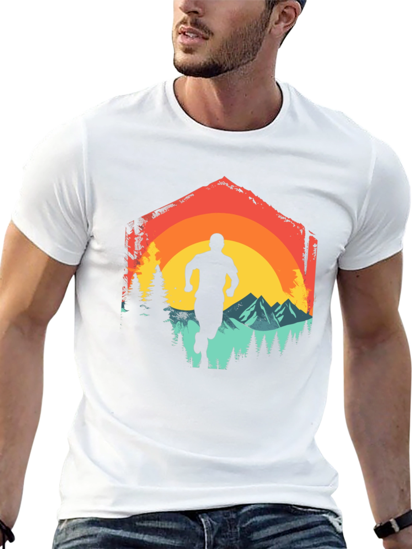 Retro Runner Graphic Tee