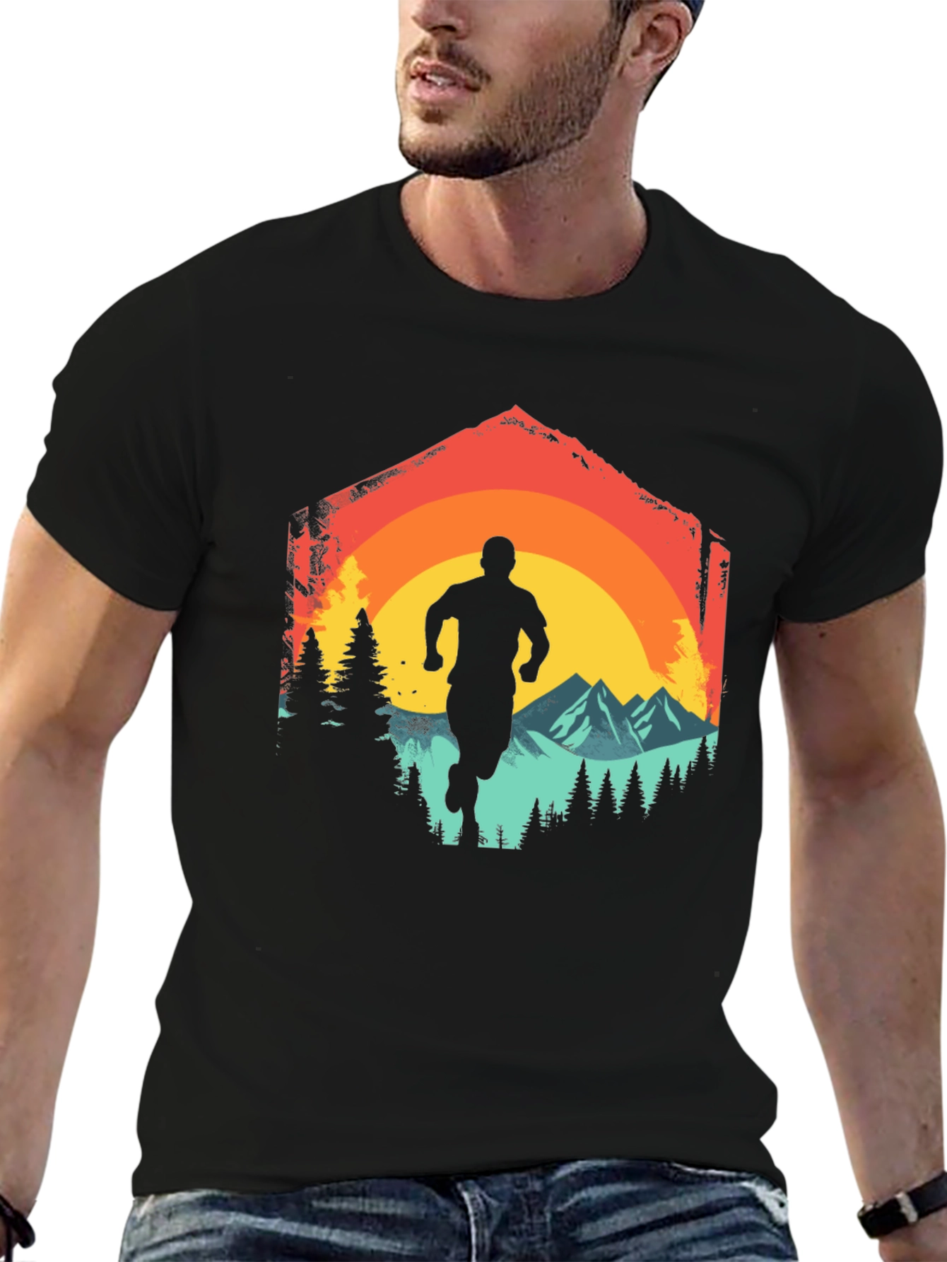 Retro Runner Graphic Tee