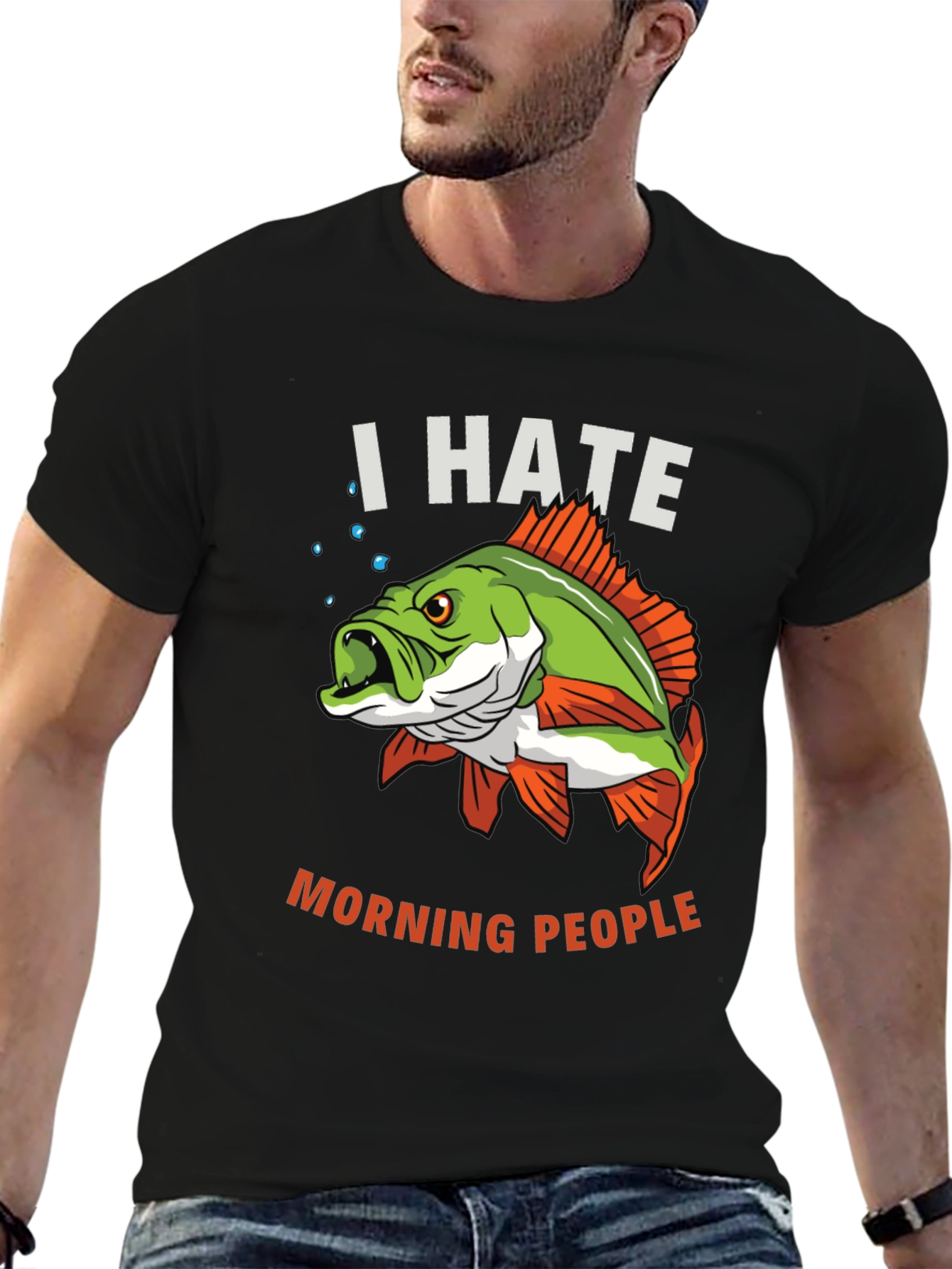 I Hate Morning People Graphic Tee