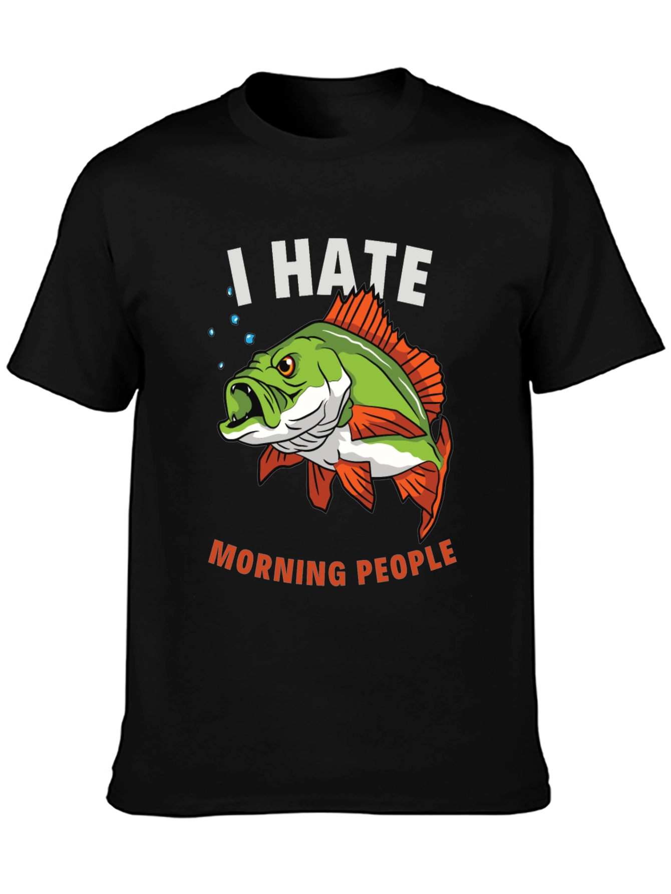 I Hate Morning People Graphic Tee