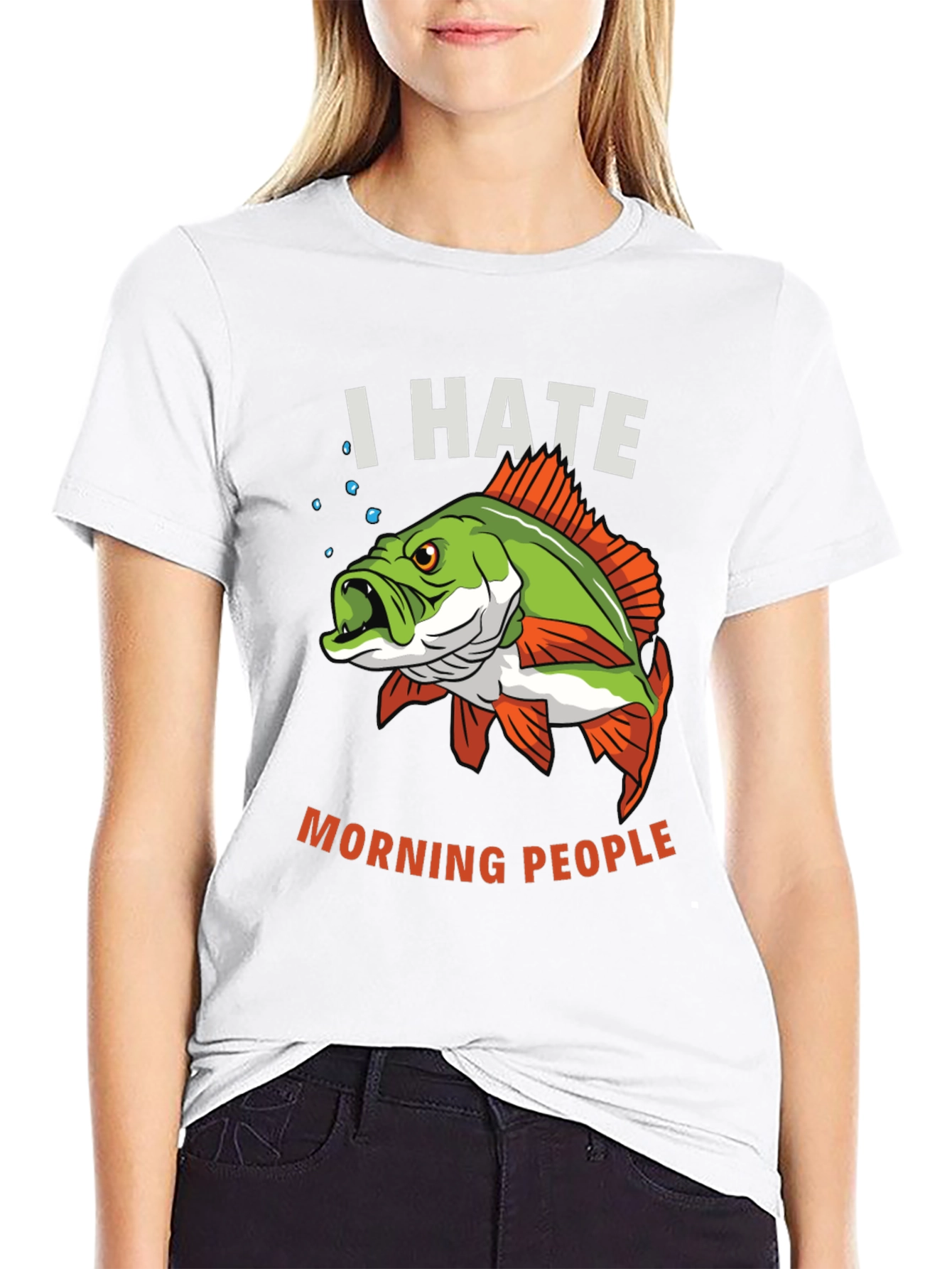 I Hate Morning People Graphic Tee