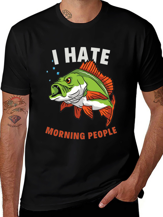I Hate Morning People Graphic Tee