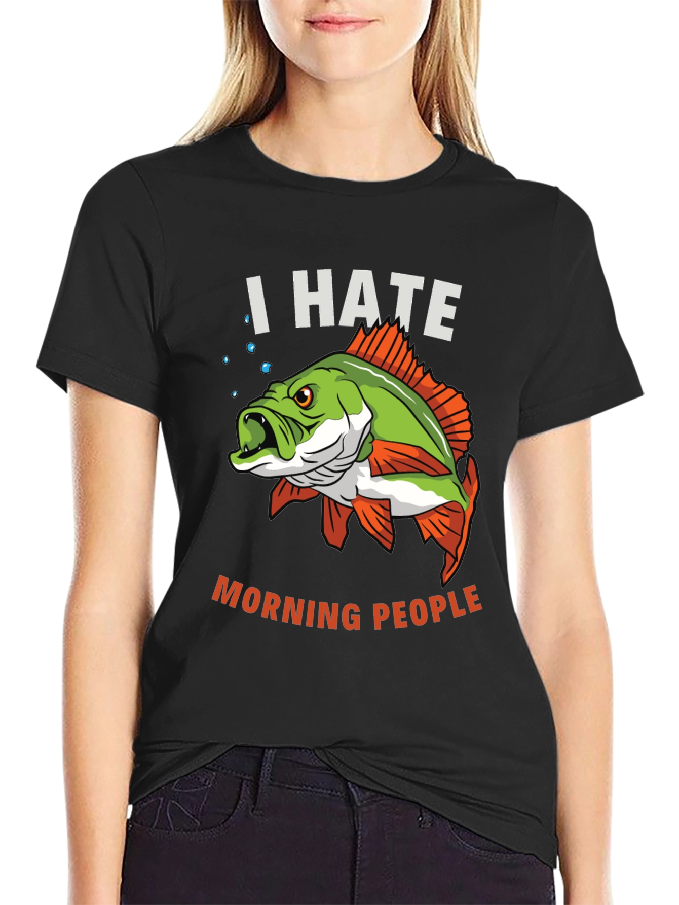 I Hate Morning People Graphic Tee