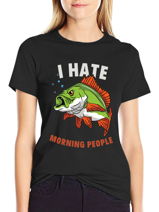I Hate Morning People Graphic Tee