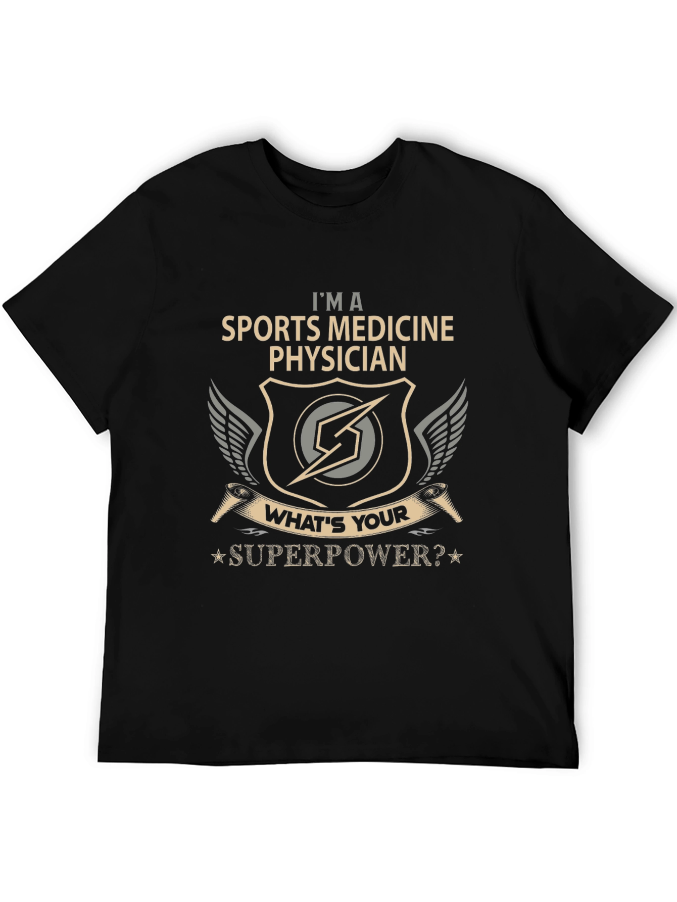 Sports Medicine Physician Superpower Graphic T-Shirt
