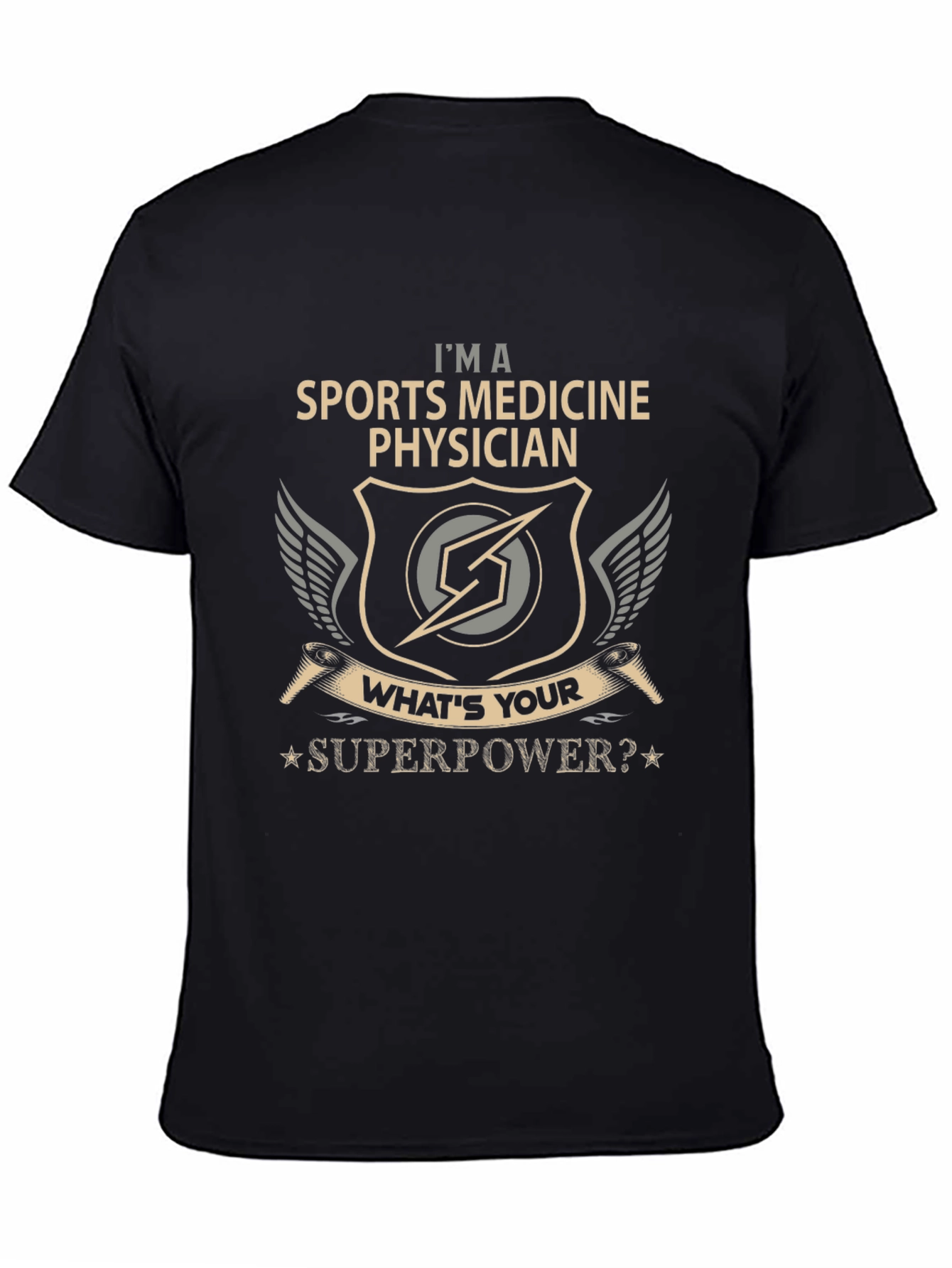 Sports Medicine Physician Superpower Graphic T-Shirt