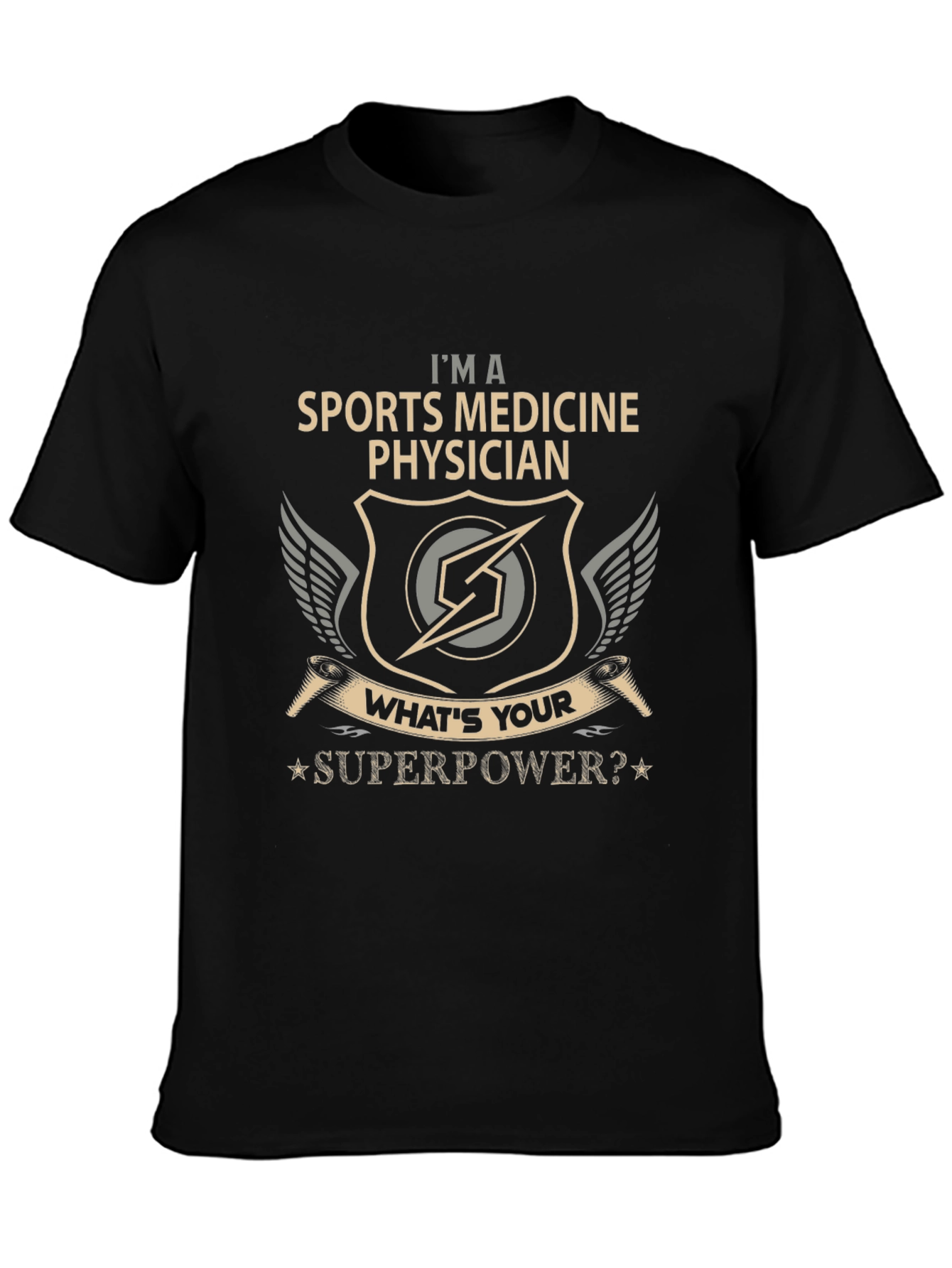 Sports Medicine Physician Superpower Graphic T-Shirt