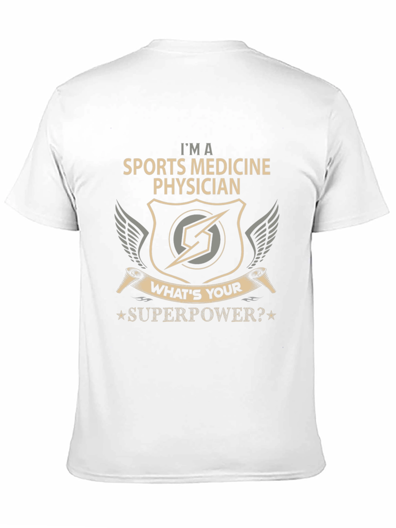 Sports Medicine Physician Superpower Graphic T-Shirt