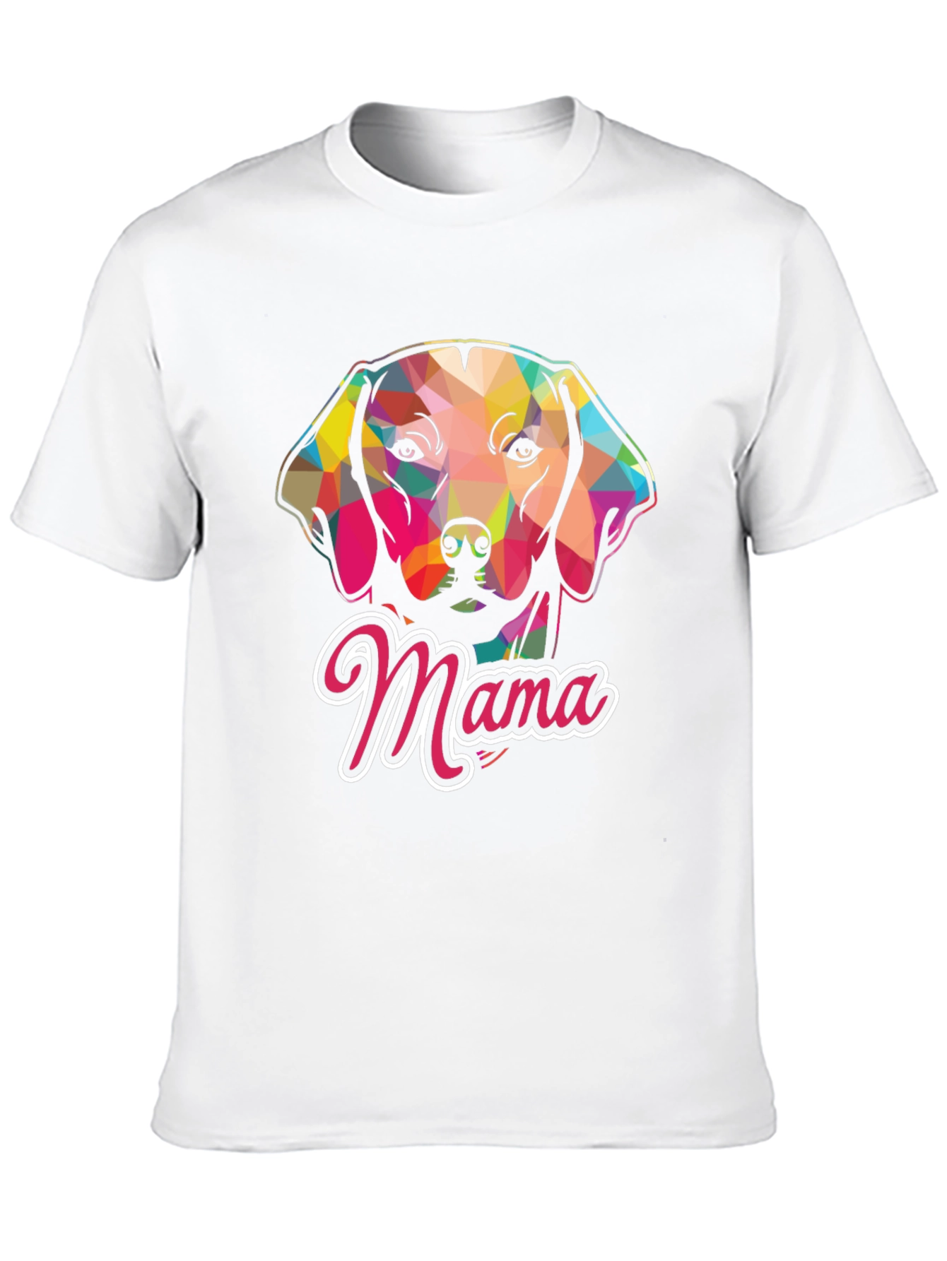 Dog Mama Graphic Tee - Black Casual T-Shirt