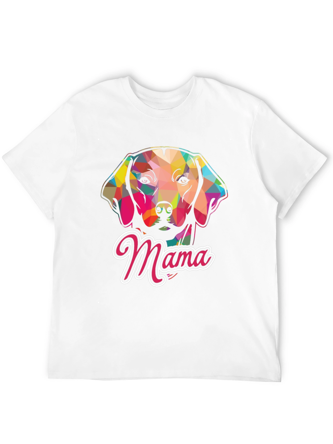 Dog Mama Graphic Tee - Black Casual T-Shirt