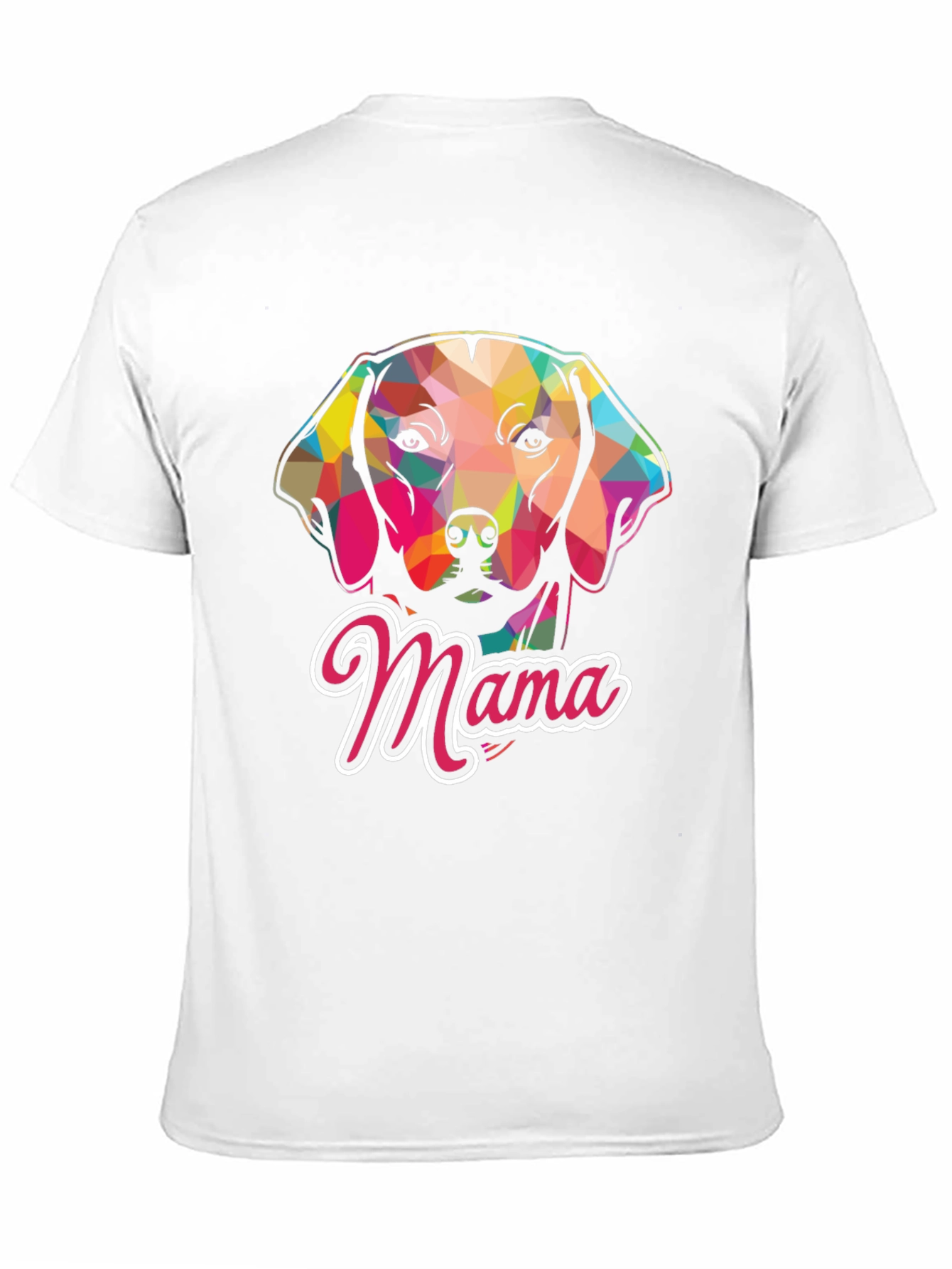 Dog Mama Graphic Tee - Black Casual T-Shirt