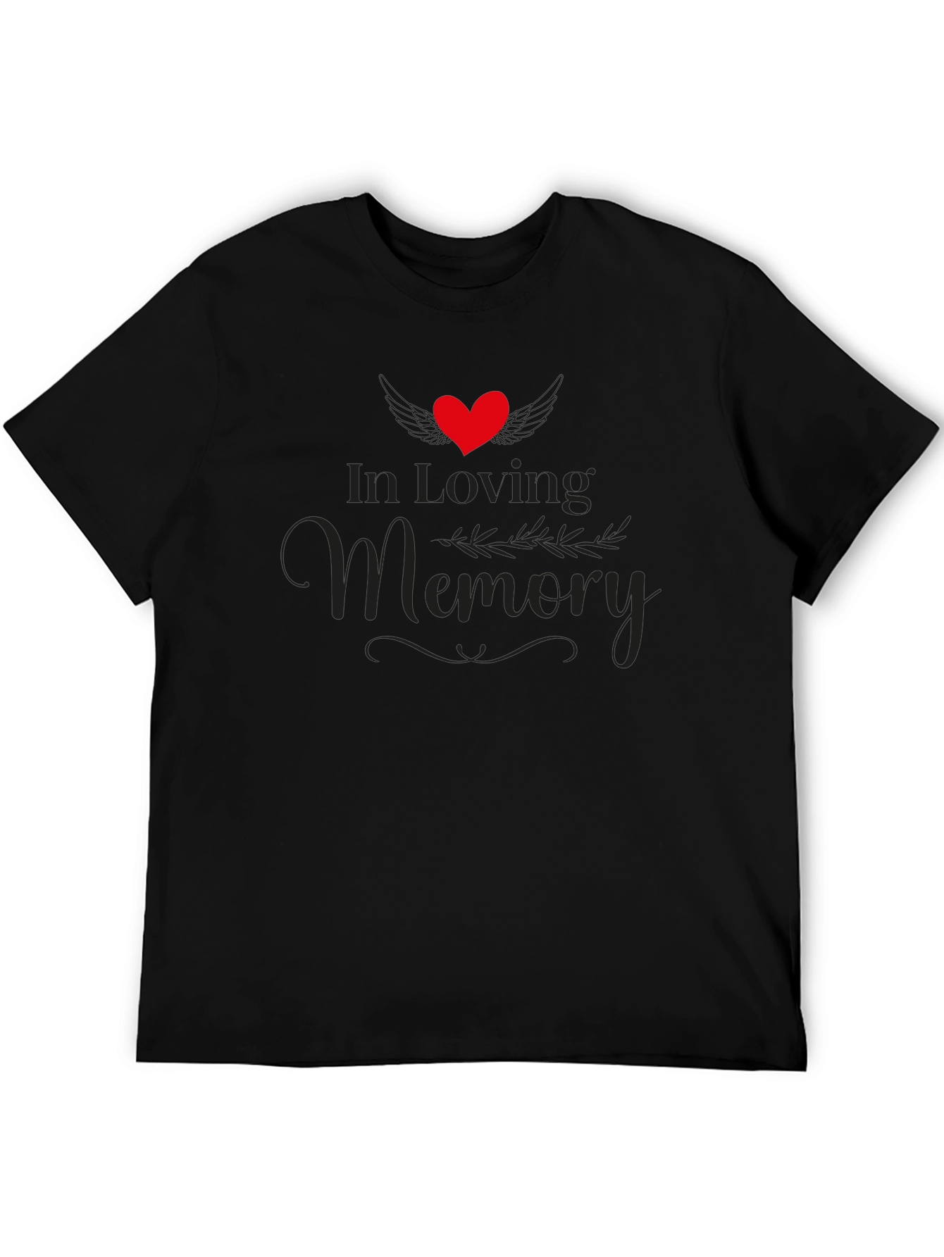 In Loving Memory Black T-Shirt
