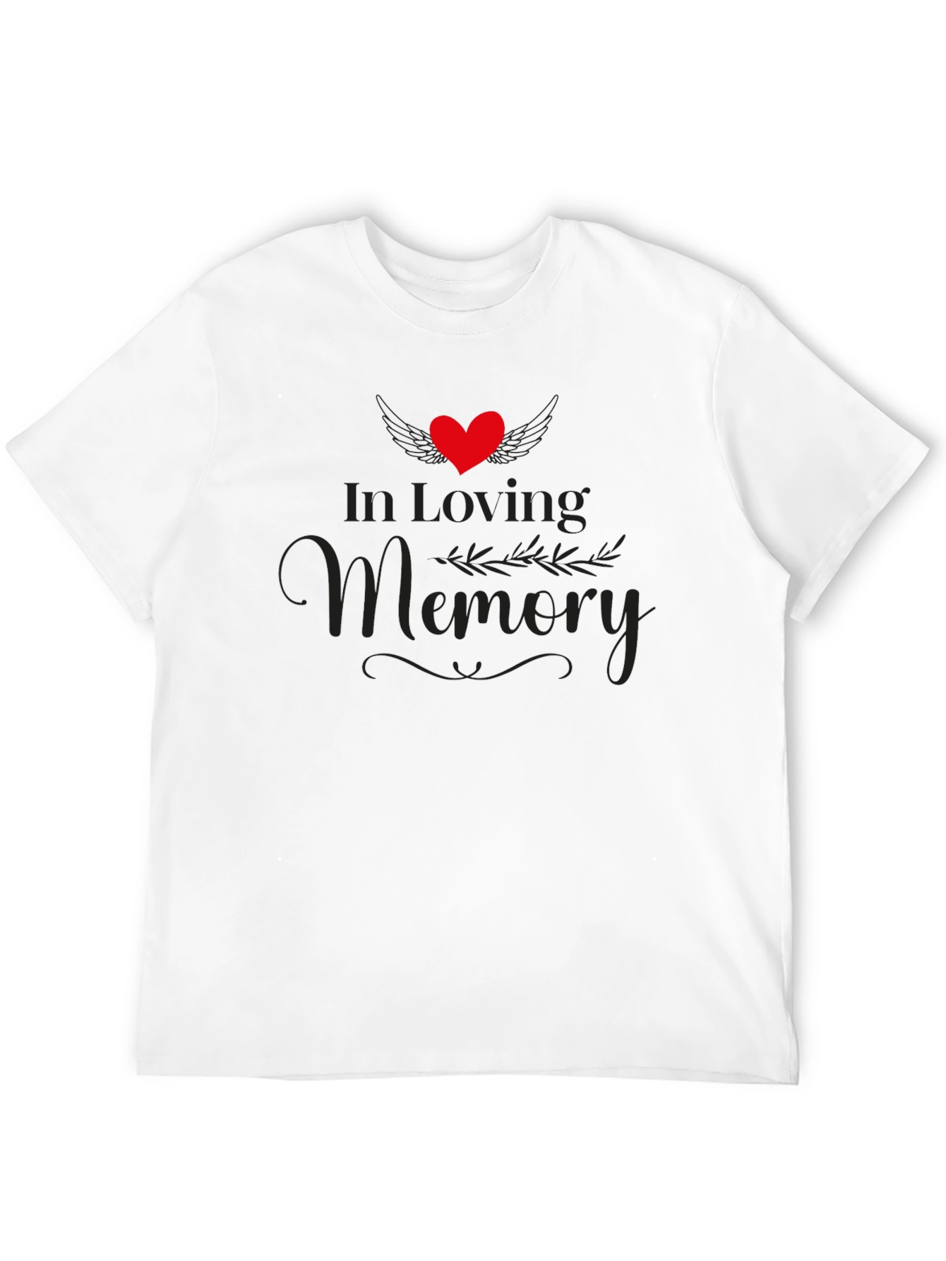 In Loving Memory Black T-Shirt