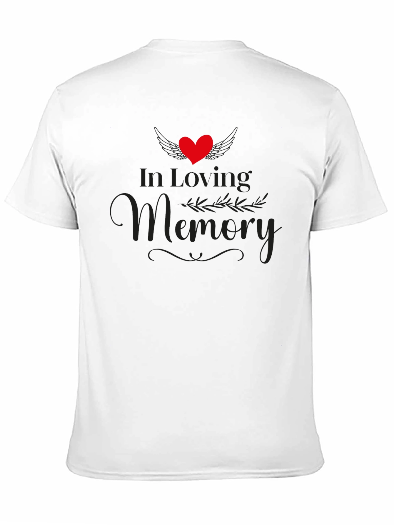 In Loving Memory Black T-Shirt