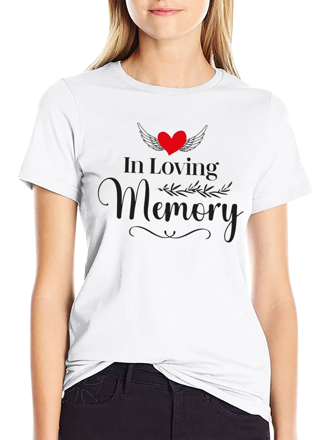 In Loving Memory Black T-Shirt