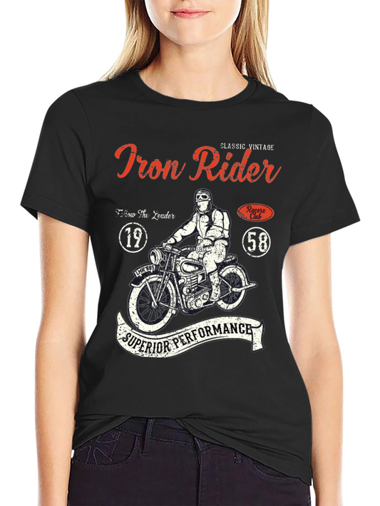 Vintage Iron Rider T-Shirt - Superior Performance Tee
